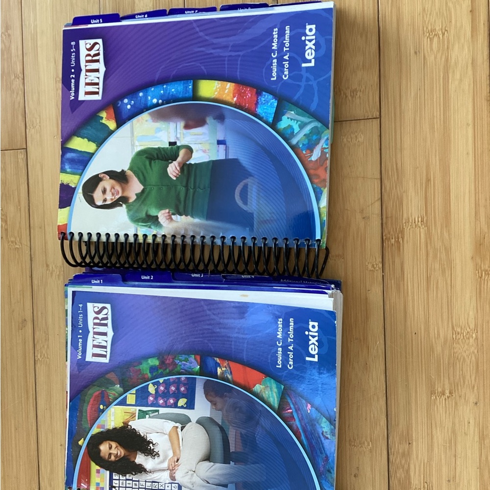 Lexia LETRS Educational Books Set